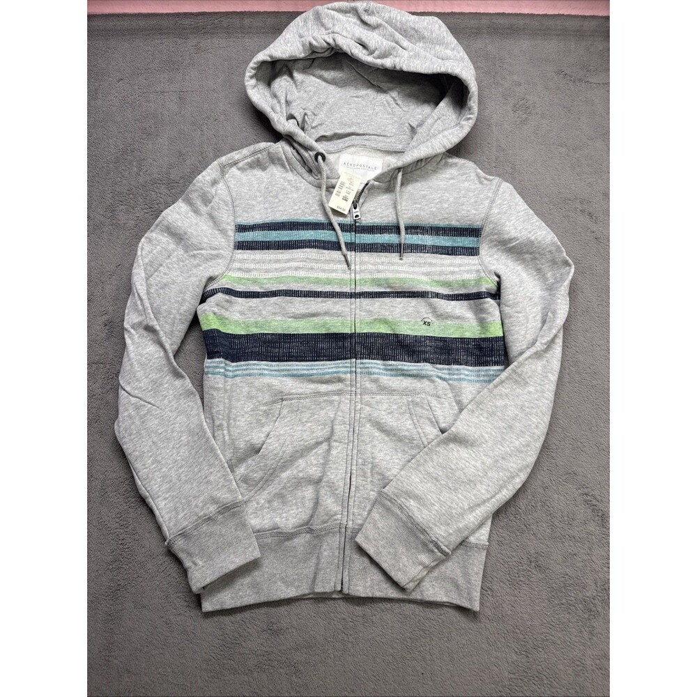 Aeropostale Zip Up Hoodie Sweatshirt, sz XS